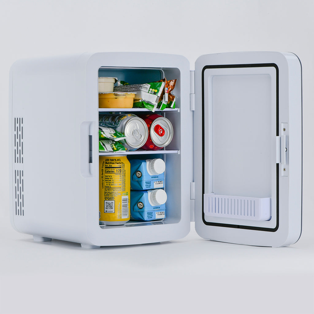 Urban Transit mini fridge | portable mini fridge | tiny fridge for cosmetics, sodas, and snacks | best mini fridge for the car